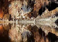 Grotte des Fées de Saalfeld, Thuringe, Allemagne.