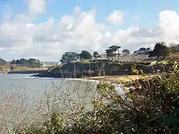 Le cimetière marin de Tréboul.