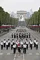 Défilé militaire à Paris.