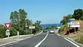 La RD 914 vers Banyuls-sur-Mer