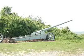Canon de 155 mm GPF (fort de la Pompelle).