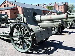 Canon court de 155 mm Schneider (Hämeenlinna).