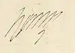 Signature de Henri III