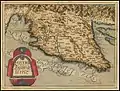 Carte de l'Istrie