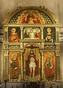 Retable du Christ aux cinq plaies.