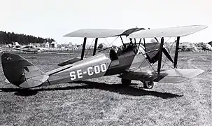 De Havilland DH.82 Tiger Moth.