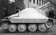 15 cm s.I.G.33/2 (Sf) sur un châssis converti de Bergepanzerwagen 38