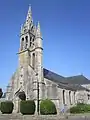 L'église paroissiale Saint-Pierre, vue extérieure d'ensemble.