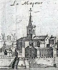 L'église la Major en 1660.