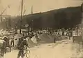 Le port de Port-Launay à la fin du XIXe siècle : les tas de sable sur le quai