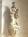 Chapelle Saint-Tugdual : statue Vierge à l'Enfant.