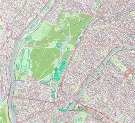 voir sur la carte du 16e arrondissement de Paris