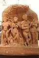 Bacchanale avec des femmes en robe grecque, Mathura