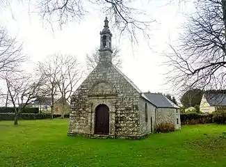 Kerfeunteun : la chapelle de Menfouès.