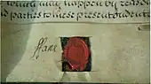 signature de Charles Fane (1er vicomte Fane)