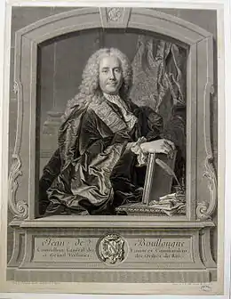 Jean de Boullongne, d'après Hyacinthe Rigaud, 1735;
