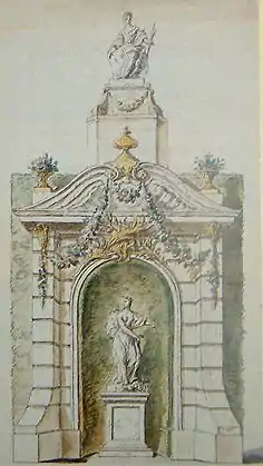 Saint Jean-Baptiste (dessin) 1741