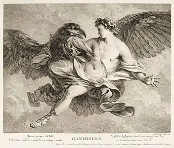 Ganymède, d'après Jean-Baptiste-Marie Pierre.