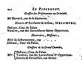 1772: Almanach Royal de 1772, page 222: Nicolas Félix Vandive, rue des Lavandières Sainte Opportune, figure parmi les deux "Notaires et Secrétaires de la Cour de Parlement" et parmi les "Greffiers de la Grand'Chambre".