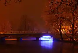 Le pont de Longchamp-sur-Aujon.