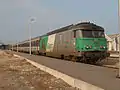 BB67400 qui tractaient les corail Paris-Dieppe (entre Rouen et Dieppe), avant que la liaison ne soit supprimée en 2011 (vue en gare de Dieppe).