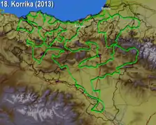 Parcours de la 18e édition en 2013