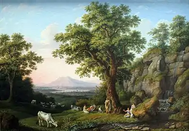 Paysage arcadien, 1805