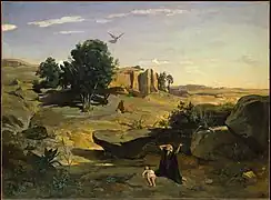 Agar dans le désertCamille Corot, 1835Metropolitan Museum of Art, New York