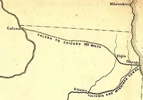 Image illustrative de l’article Galena & Chicago Union Railroad