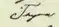 Signature de Thyra de Danemark