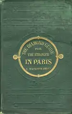 Couverture du Guide Joanne Diamond Guide for the Stranger in Paris, 1867, Paris : Hachette.