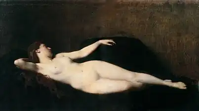 La Femme au divan noir, musée des beaux-arts de Mulhouse.