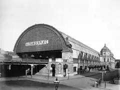 Johann Eduard Jacobsthal, gare de Berlin Alexanderplatz, 1885