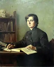 Portrait d'Elisabeth Winterhalter, 1887, musée Städel