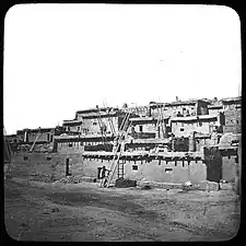 Pueblo Acoma au Nouveau-Mexique (1893)