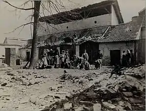 Séisme du 14 avril 1895 à Ljubljana. Photo de Wilhelm Helfer