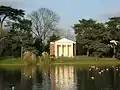 Le temple du XVIIIe siècle.