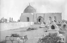 Entrée du tombeau d'Ève, v. 1900