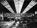 Station Austerlitz et pont, dans la gare des trains (en construction)