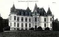 Le château dans les années 1900.