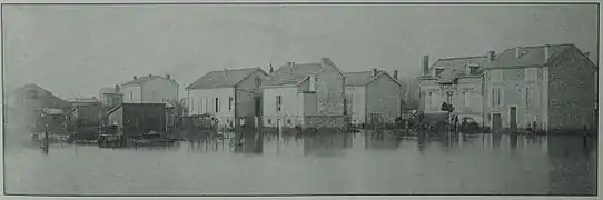 À Chalons la Marne inonde le quartier Madagascar.