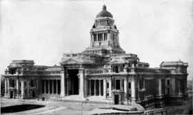 Le palais de Justice de Bruxelles en 1911.