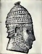 Présentation de ce type de casque dans l'Encyclopædia Britannica de 1911