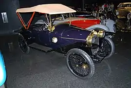 Bugatti Type 15 Torpedo de 1913.