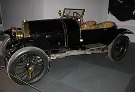 Bugatti Type 18 Black Bess de l'aviateur Roland Garros 1912