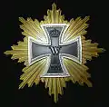 Étoile de grand-croix de la croix de fer.