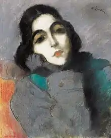 Portrait de Zdenka Ticharich (1921)