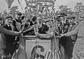 1922 - Jules Dubois, aéronaute, au Grand Prix de l'Aéro-Club (aux Tuileries).