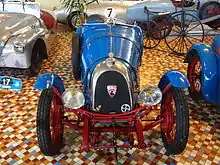 Une B.N.C. Sport Monza de 1928, au Musée Automobile de Vendée.