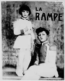  Revue La RAMPE -  n. 492 Photo de couverture - Les GUETT Brothers (source Gallica.Bnf.fr)